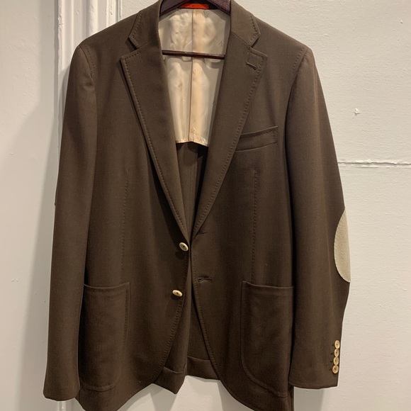 Isaia Dustin unconstructed Black Sheep Blazer - Picture 2 of 7